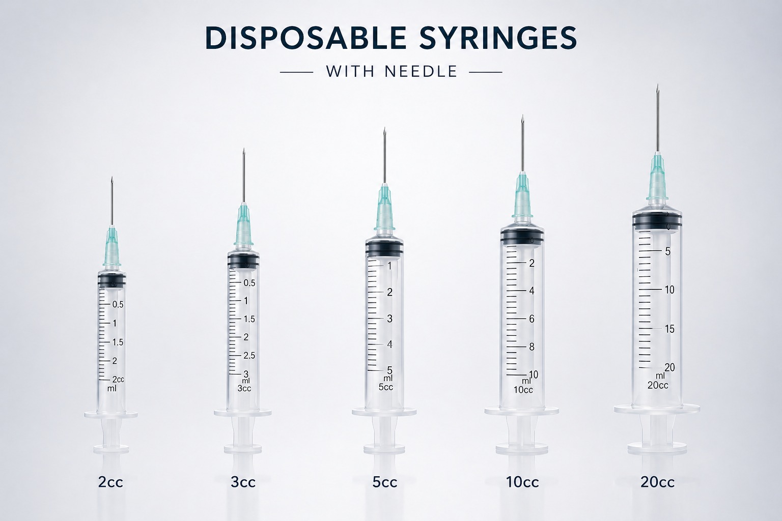 Syringe with needle